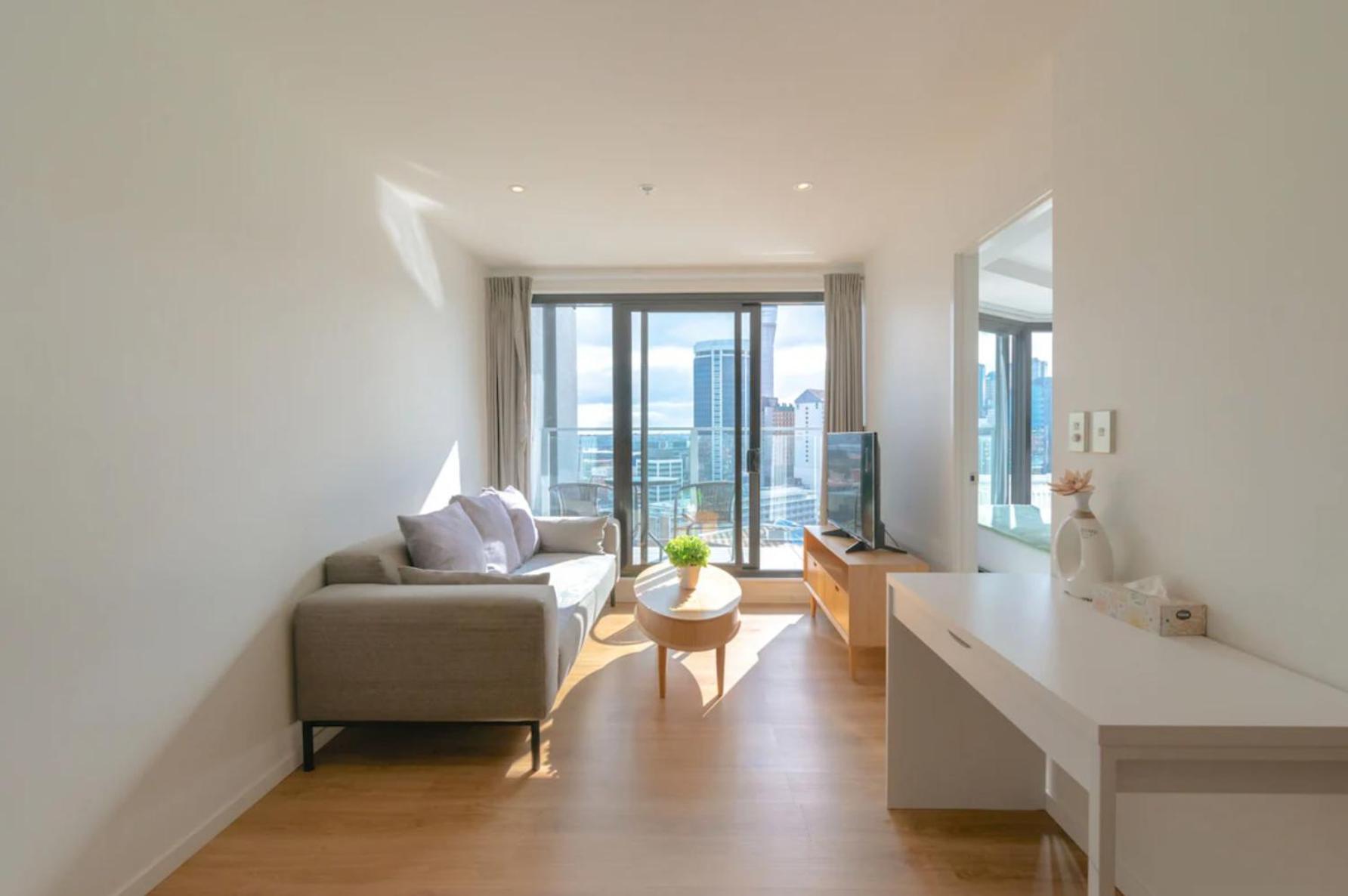 Skytower And City View 2 Bedroom Apartment On High Floor Auckland Luaran gambar